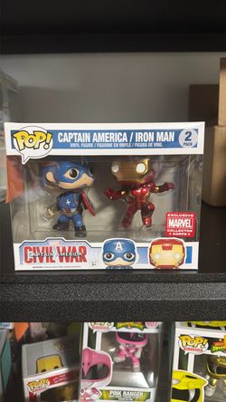 Funko Pop Captain America & Iron Man 2-Pack