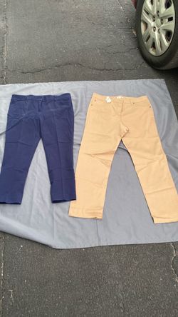 2 stretchy pans, woman size 14