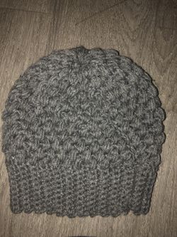 Hand made crochet slouchy hat