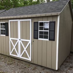 8’ X 12’ Cape Storage Shed