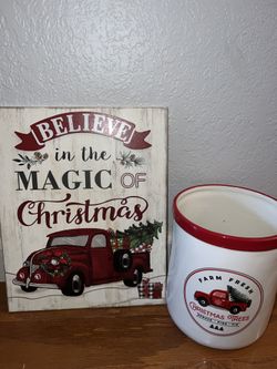 Christmas Red Truck