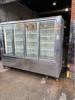 4 door refrigerator cooler