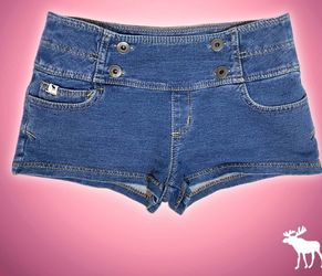 Classic Like NEW Y2K denim Abercrombie Stretch Shorts XS