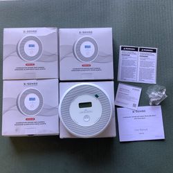 (4X) X-Sense Smoke And Carbon Monoxide Alarm