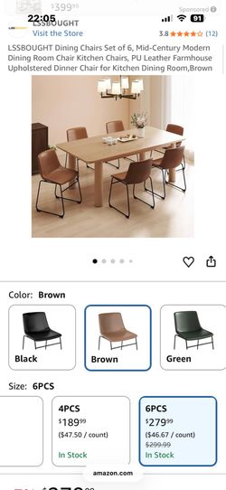New kitchen chairs