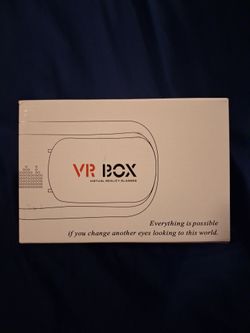 New VR box goggles slide your phone in watch movie 3d