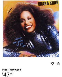 Chaka Khan albums for collectors
