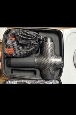 Percussion Massage Gun with Case and Attachments
