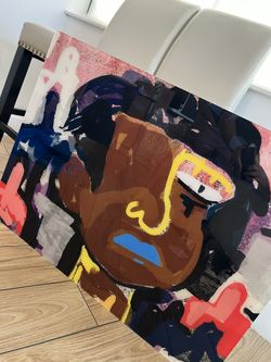 Large Acrylic Glass Artwork 30”x40”