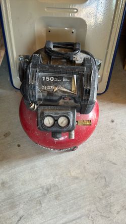 Husky pancake compressor 150 psi 6 gallons