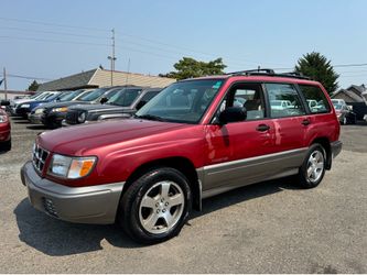 1998 Subaru Forester S AWD Sport Utility  Hard-to-find, well-maintained Subaru that’s ready for its next adventure!  • 156,000 miles • Clean title • O