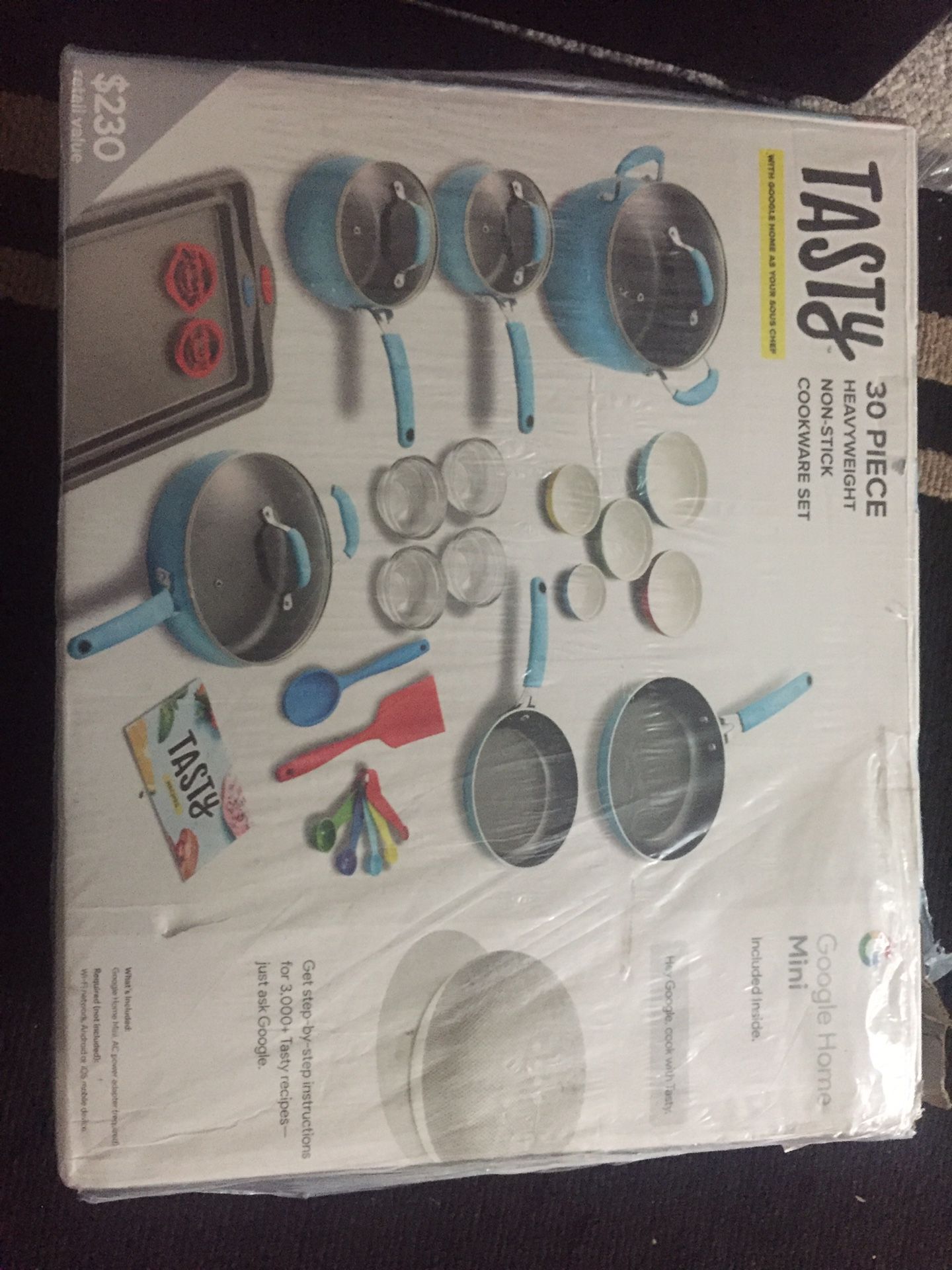 Tasty 30 Piece Heavyweight Non-stick Cookware set