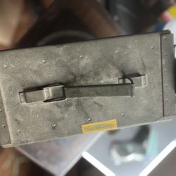 2) Vintage Metal Ammo Boxes 