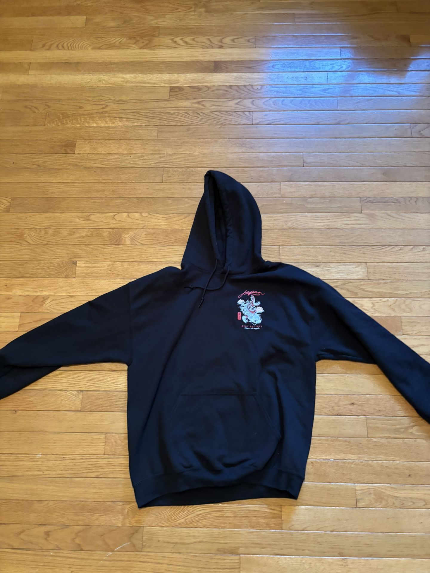 Riot Society Koi Fish Hoodie Size L