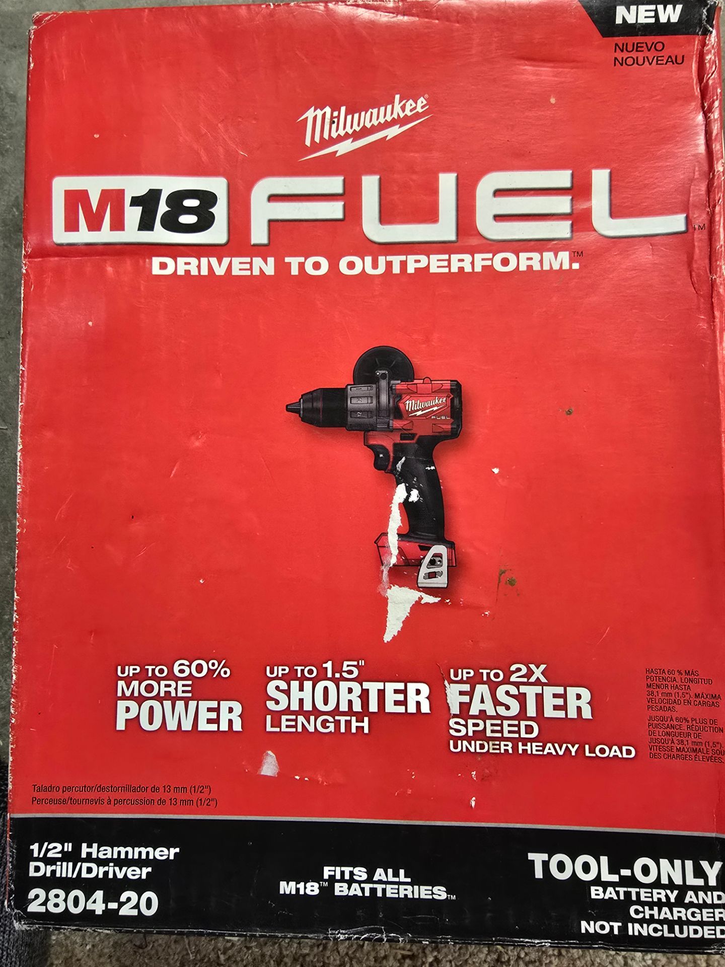 Milwaukee Fuel Hammer Drill