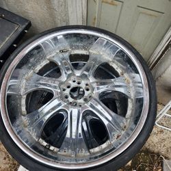 24 Inch Rims And tires 