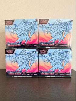 Pokemon TCG Chaos Rising Pokemon Center Elite Trainer Box