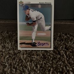 1991  Baseball Kenny Rogers card