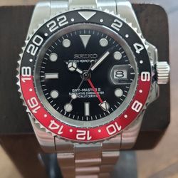 Seiko GMT Master Coke Mod Automatic