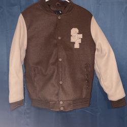 Stone Falcon Varsity Chocolate And Sand Medium Brand New
