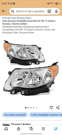 Subaru Forester Headlights