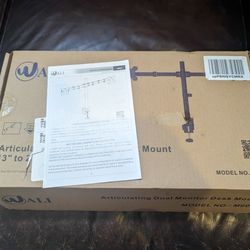 Articulating Dual Monitor Desk Mount 13"-27"