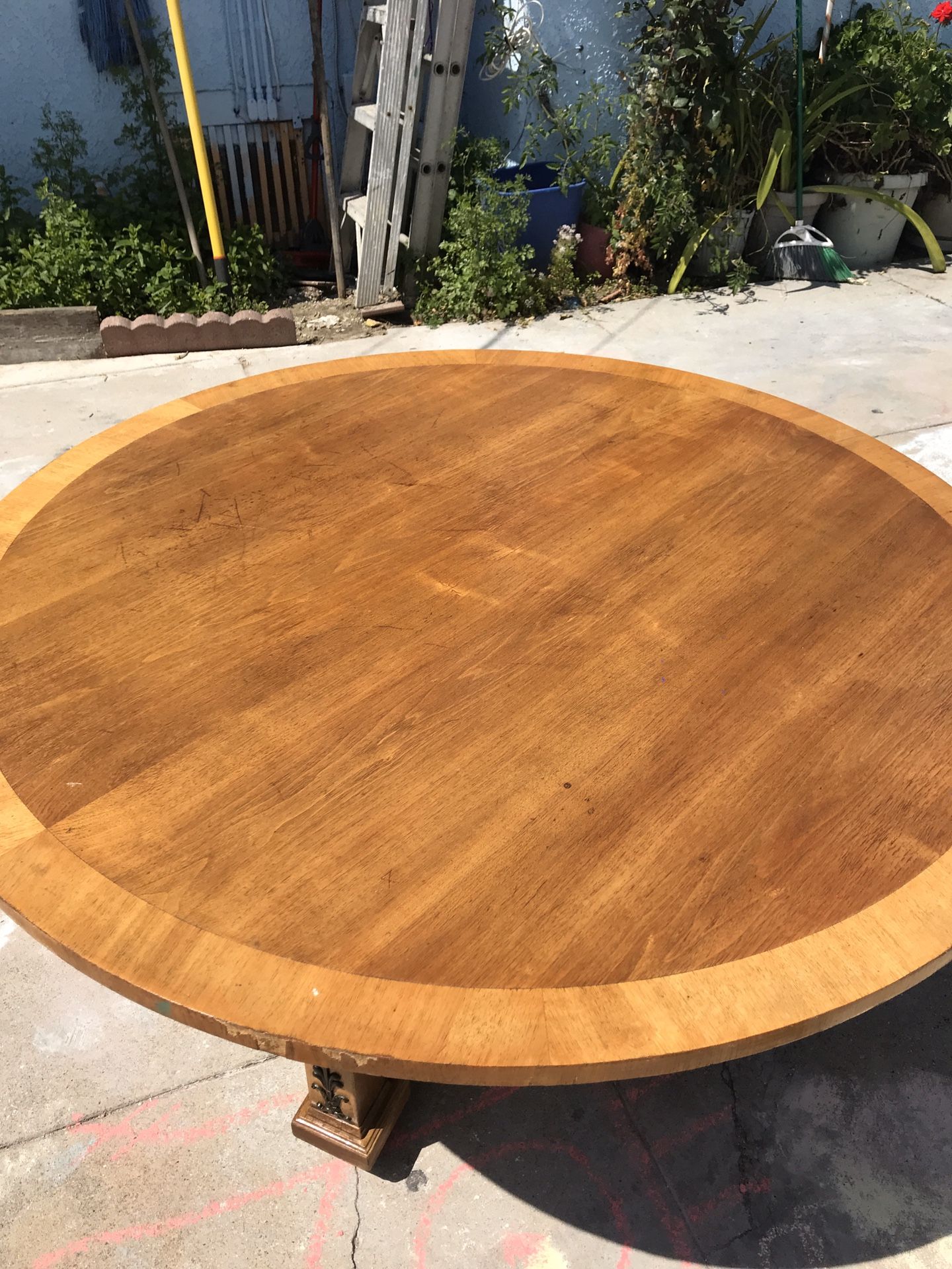 Round Vintage Table