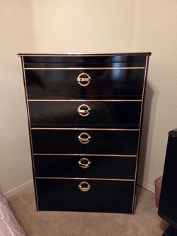 Black Gold Dresser