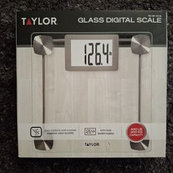 Taylor Glass Digital Scale

BRAND NEW