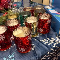 10 Christmas Candle Holders 