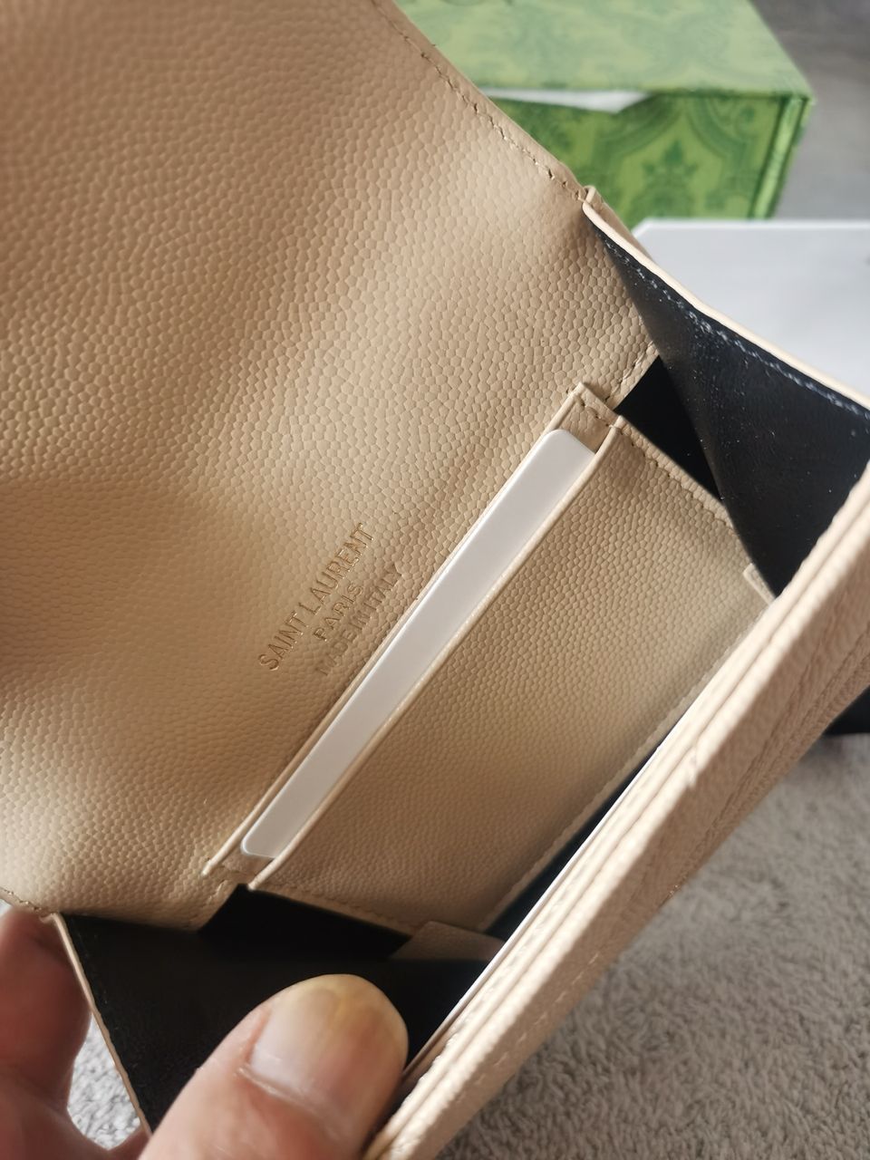 saint laurent wallet