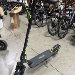 10-inch front and rear electric scooter with shock absorption