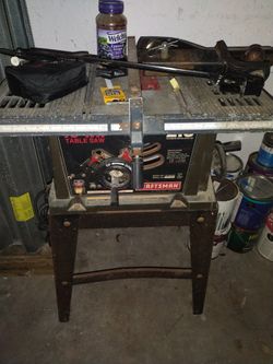 Craftsman Table Saw With Stand