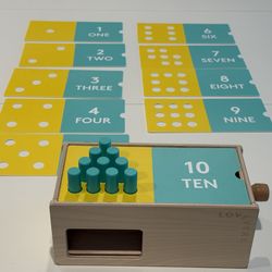 Lovevery Wooden Counting Box