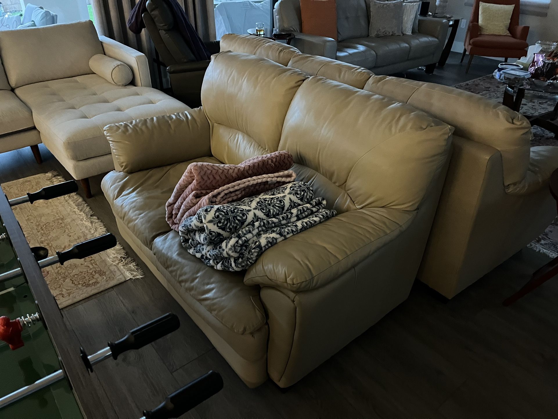 Leather Sofa And Couch