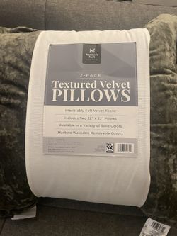 Textured Velter Pillow