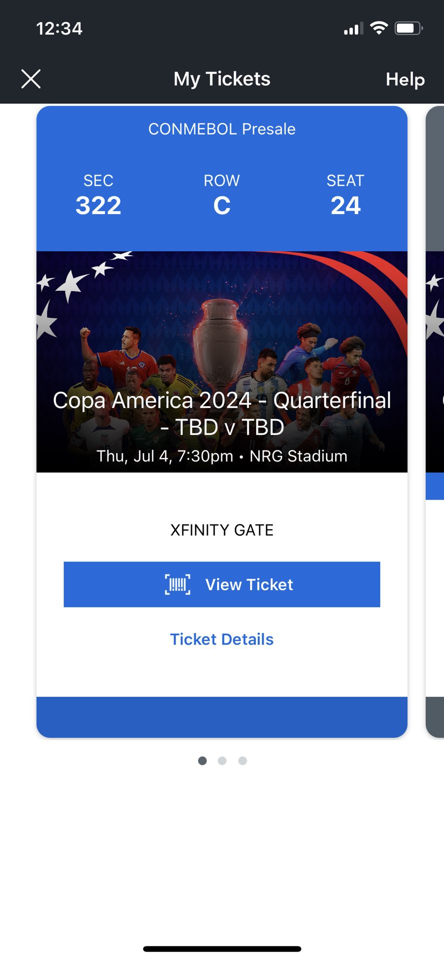 Copa America  Tickets 