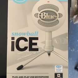Blue Snowball Ice White