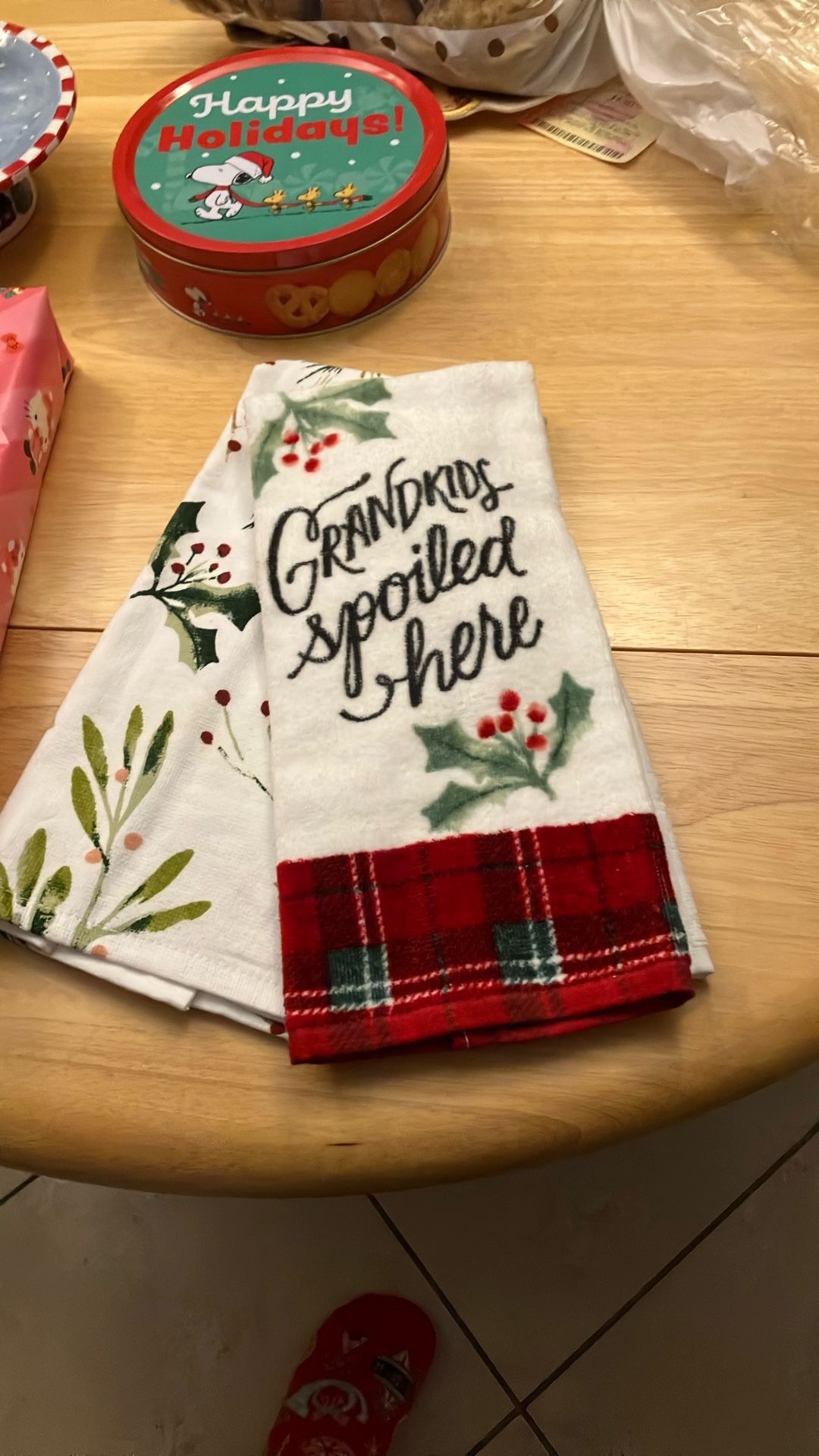 Christmas “Grandma “ Dish Towels