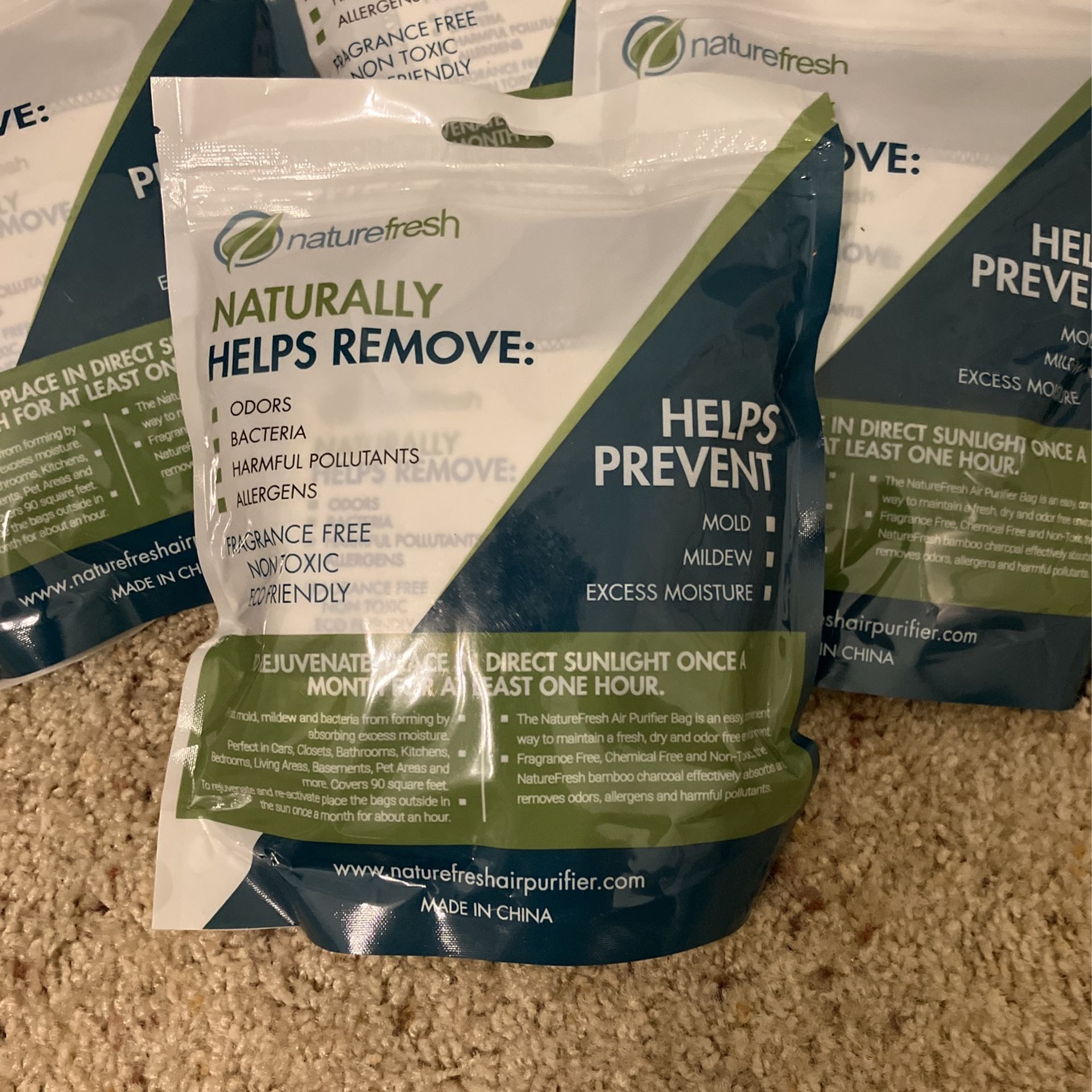 12 Bags Of naturefresh Air Purifier