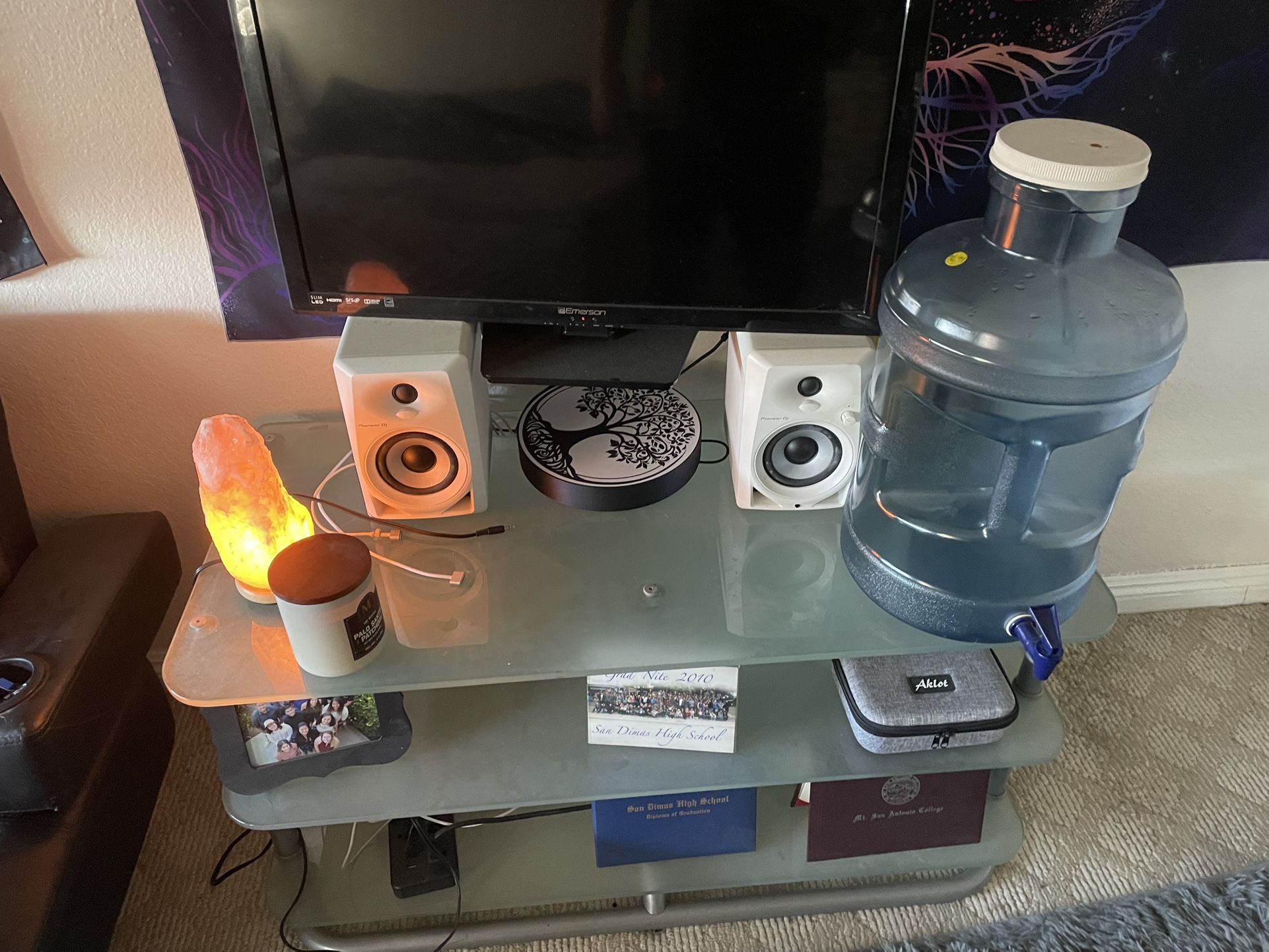 Free Glass TV Stand