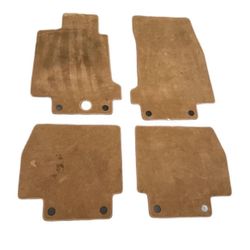 OEM Maserati Tan Floor Mats, Full Set Of 4