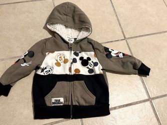 Mickey Mouse Kids Zip-Up Hoodie Jacket