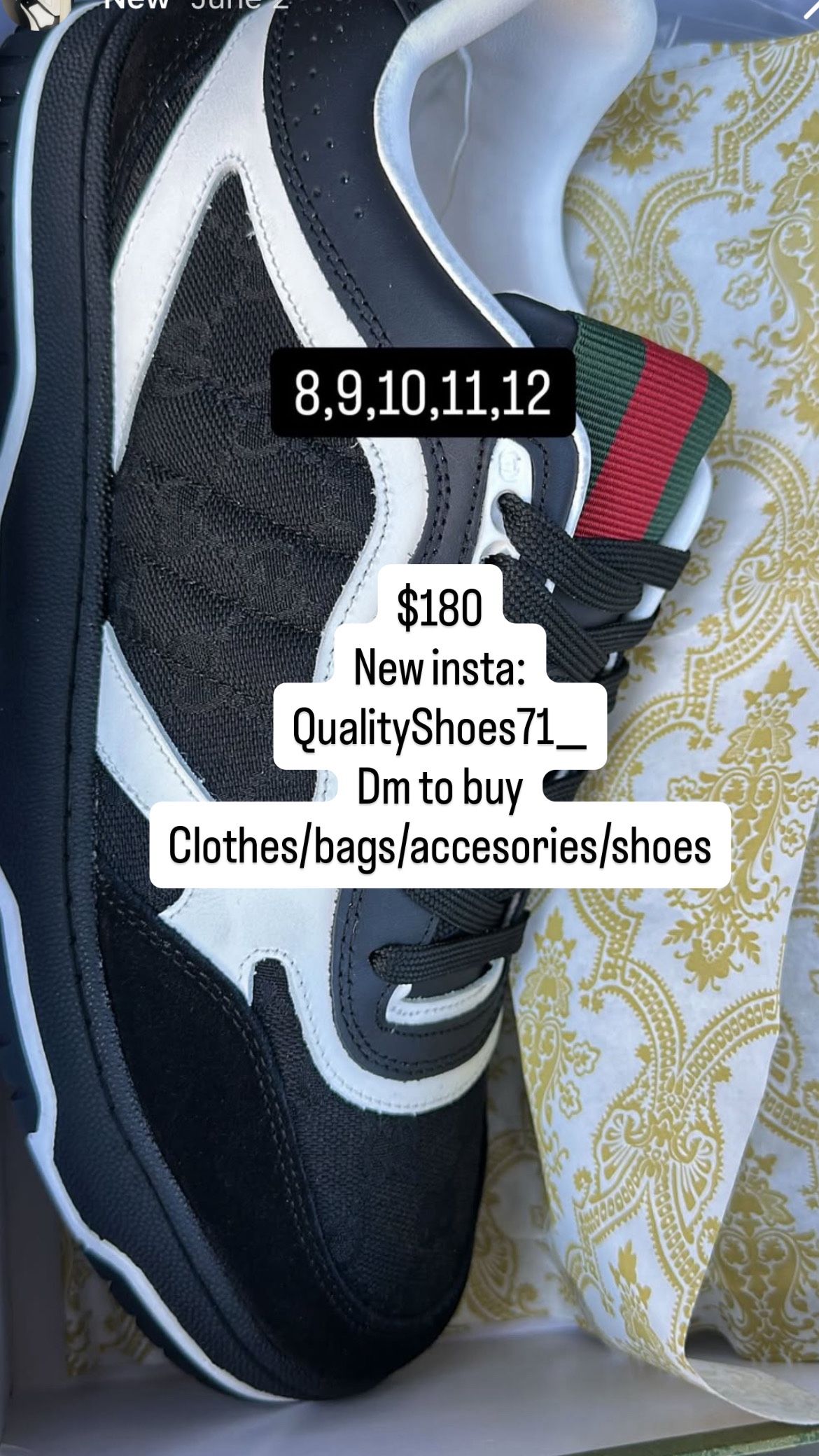 Black Gucci Shoes