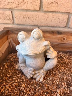 Concrete frog