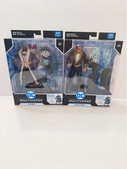 McFarlane Toys DC Multiverse Batman & Black Adam Bundle (Justice League: Endless Winter) 7”
