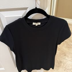 Madewell , Tshirt , Black , Large 