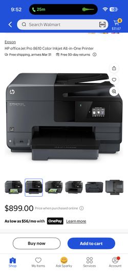 HP Officejet Pro 8610 Color Inkjet All-in-One Printer
