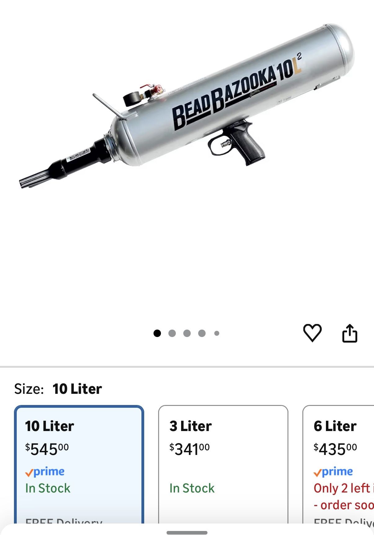 BRAND NEW BEAD BAZOOKA tire changing