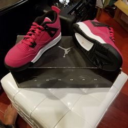 Girls Jordan 4 Retro PS sz 13 C